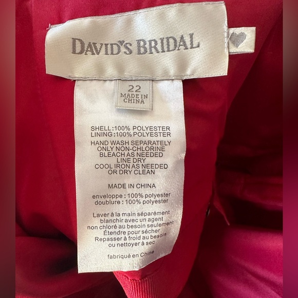 Candy Apple Red Dress, Size 22 - Picture 3 of 3